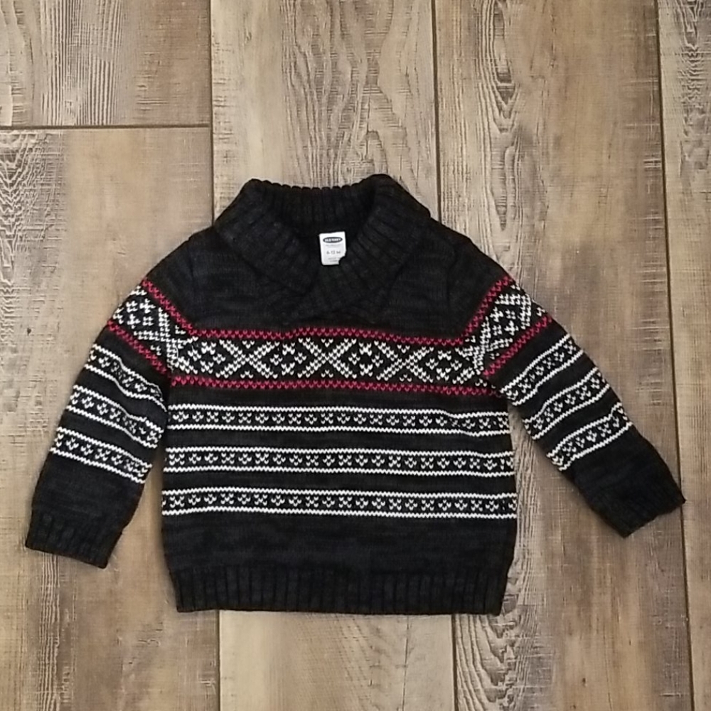 Infant Cowl Neck Winter Sweater